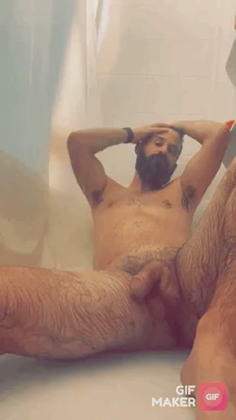 circumcised cut cock gay shower gif