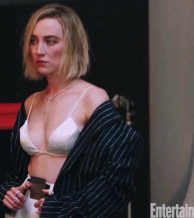 Lingerie Nude Saoirse Ronan gif