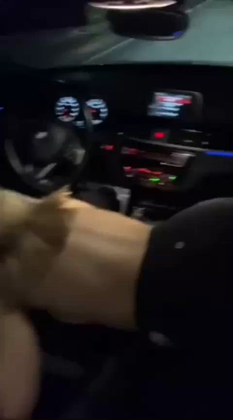 blonde blowjob car car sex gif