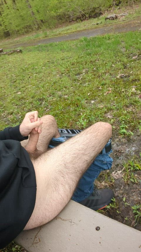 Got caught jerking off in the park today (18 y/o, feel free to dare me)