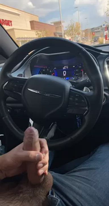 Car Cock Uncut gif