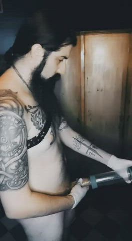 Clit Pump Penis Tattoo gif