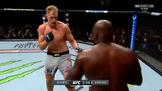 Derrick Lewis vs Alexander Volkov Full Fight UFC 229 Part 3