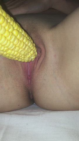 Late night dinner, bitch #1 corn