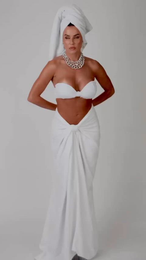 big tits brazilian celebrity cleavage curvy milf gif