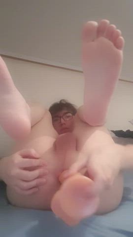 anal femboy gay gif