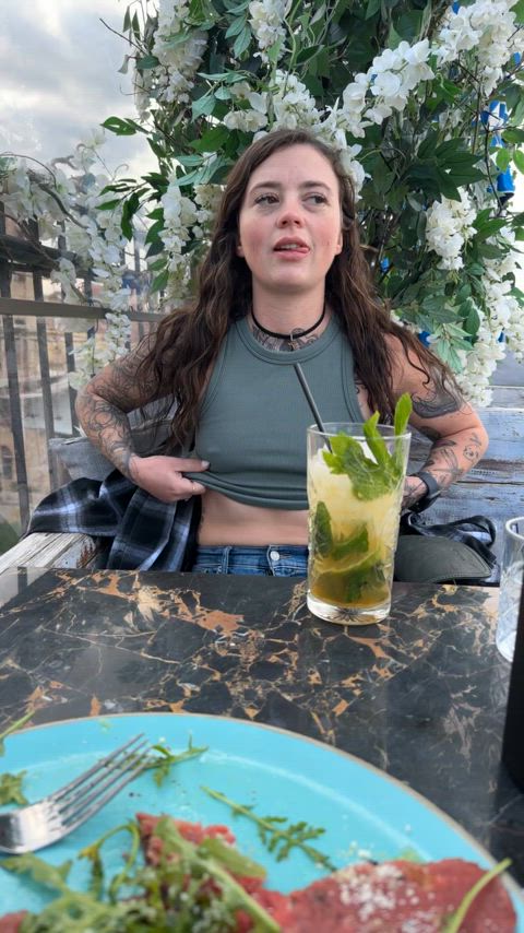 Mojito and Titties what could be more refreshing