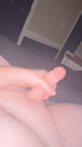 amateur big dick masturbating solo homemade gif