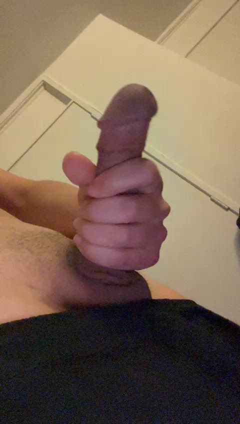 big dick bouncing cock erection male male masturbation masturbating nsfw penis twink