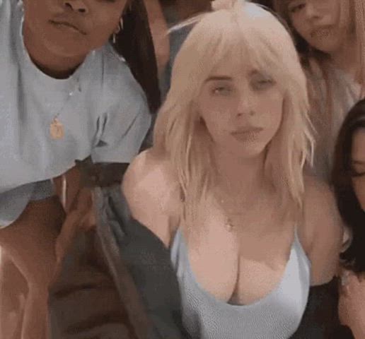 Billie Eilish’s huge milkers