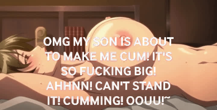 caption hentai huge tits milf mom taboo gif