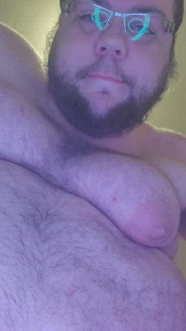 bear chubby clit rubbing ftm hairy hairy pussy trans gif