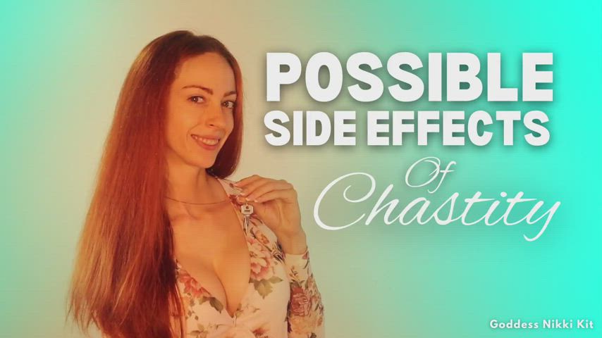 NEW CLIP! Chastity Training Possible Side Effects (Links below!) by FemDom Goddess