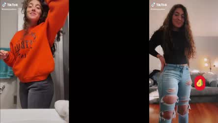 TikTok Split Screen dommulero-Dani Daniels 2