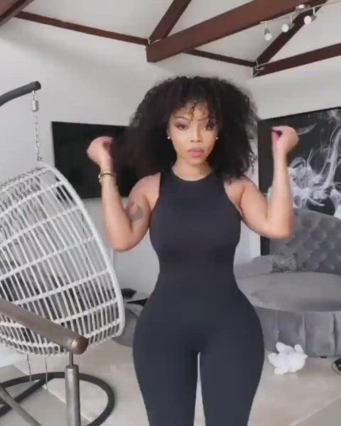 ebony pretty sexy gif