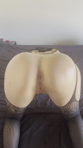 big ass brunette bubble butt nude pawg pussy twerking gif