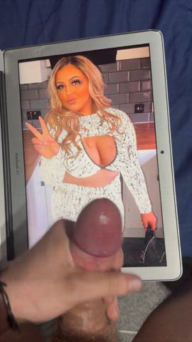 big dick blonde boobs cum curvy facial scottish tribute covered-in-cum cum-tributes