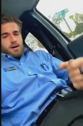 car cumshot gay handjob male masturbation masturbating gif