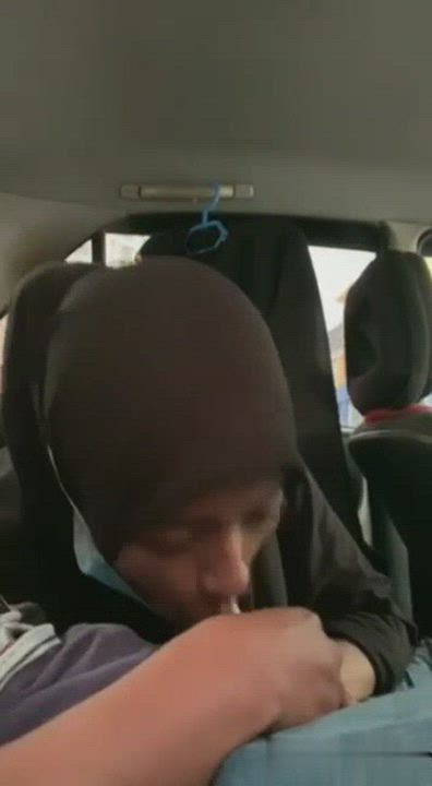 Blowjob Car Desi Muslim gif