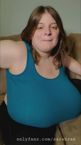 BBW Boobs Model gif