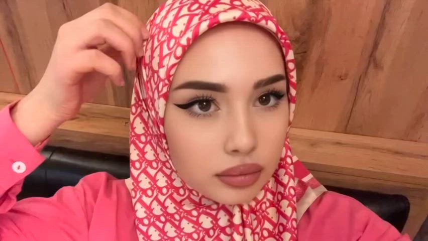 18 years old hijab muslim uniform gif