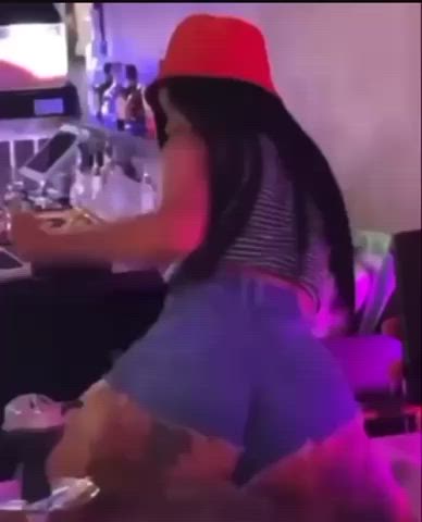 Twerking in club