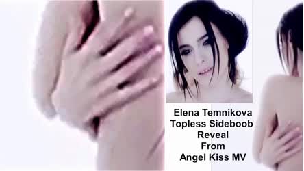 Elena Temnikova Sideboob 1.1 From Serebro Angel Kiss Music Video