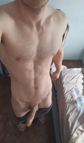 abs cock fitness gay onlyfans solo student teen gif