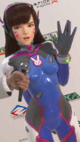 Mmm~ hi! I love milking so many cocks to (D.Va), don't you just wanna cum all over
