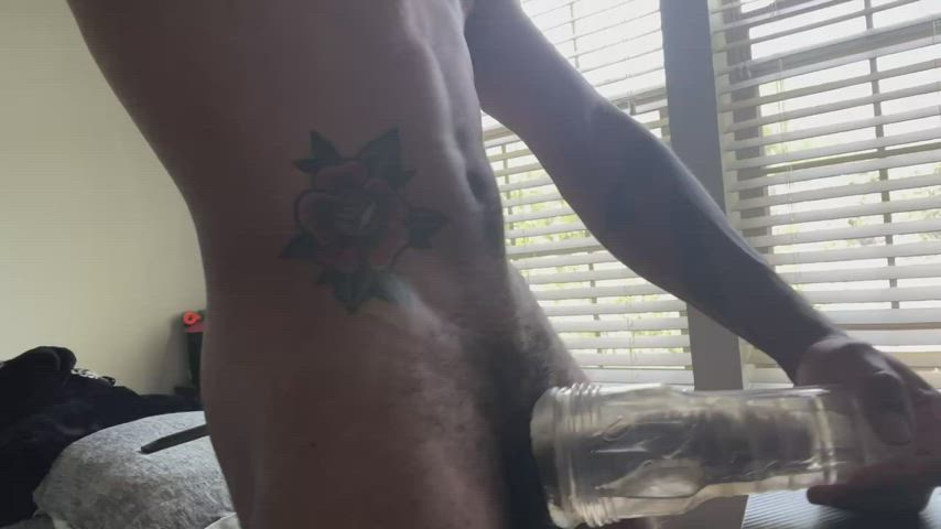 bbc fleshlight male masturbation gif