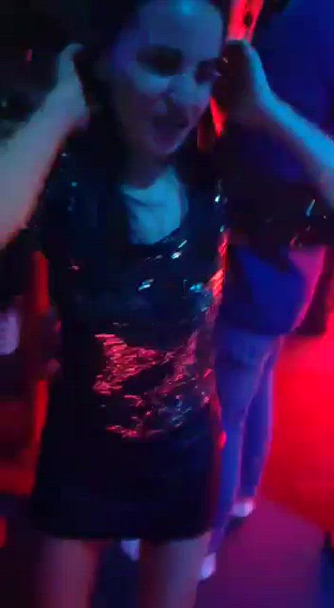 dancing hotwife nightclub gif