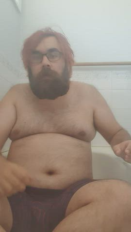 My first video, chub piss and cum