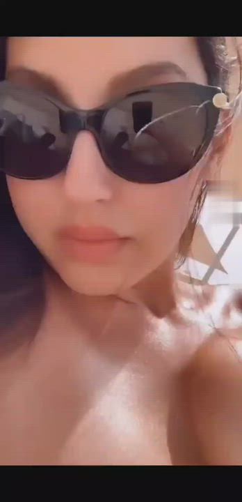 Nora Fatehi and her magnificent tits.