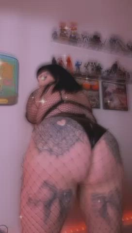 ass bbw big ass booty lingerie pawg thick gif