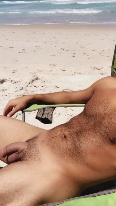 Beach Nudist Public gif