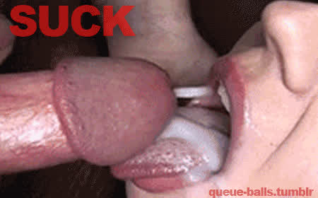 Cum Facial Handjob gif