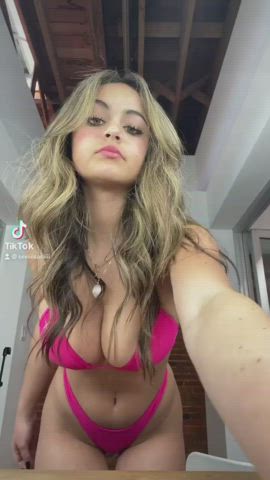 Big Tits Bikini Teen gif