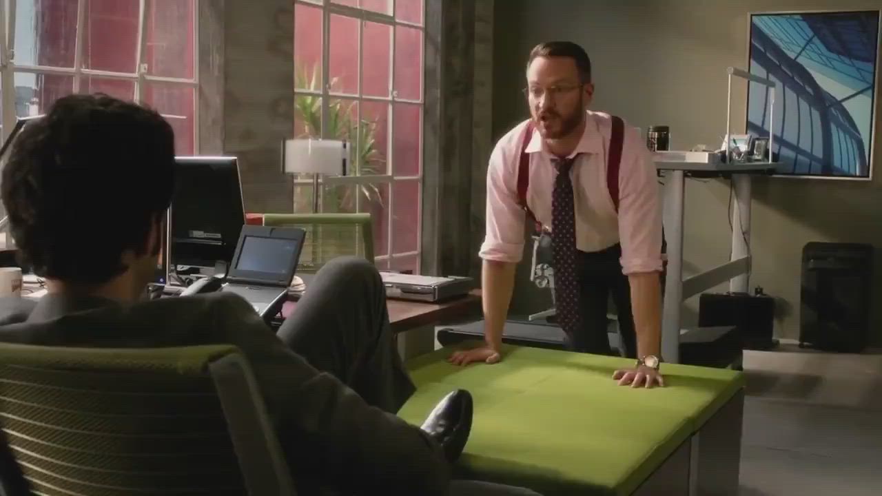 Celebrity Gay Office gif