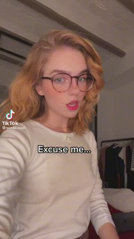 From her "secret" Tiktok account