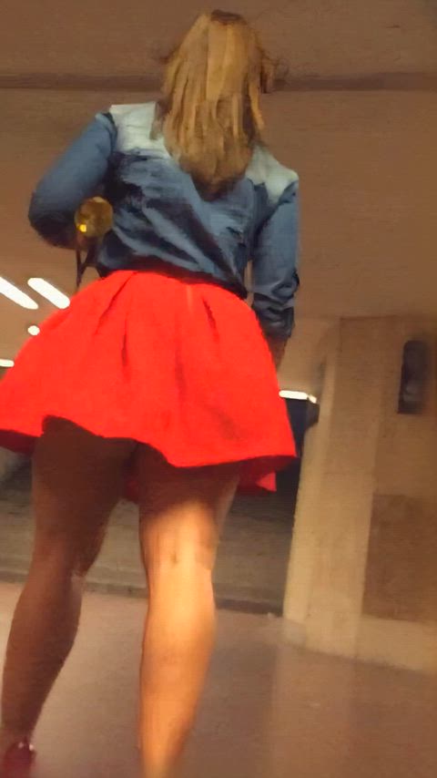 ass candid upskirt gif