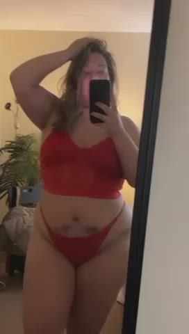 bbw lingerie thick gif