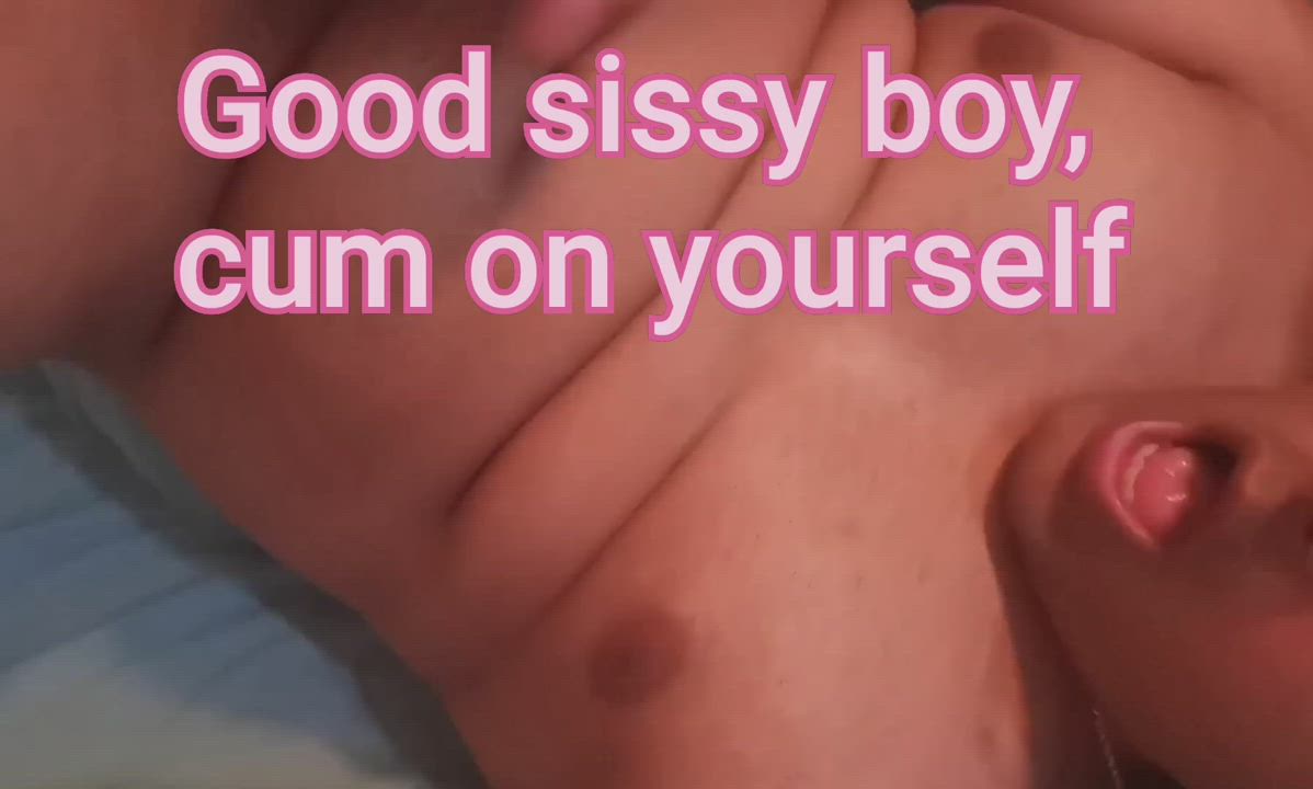 Crossdressing Cum Sissy gif