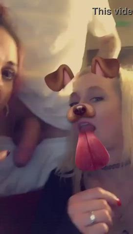 big dick girlfriends tease gif