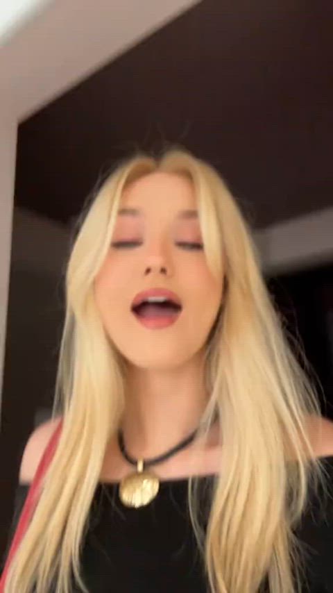 blonde celebrity tiktok gif