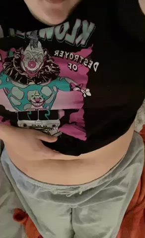 alt bbw big tits boobs chubby tattoo tits gif