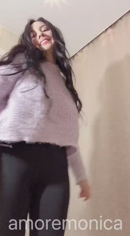 brunette fansly pawg yoga yoga pants r/paag gif