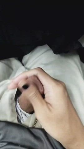 masturbating on the train returning from college