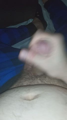 big dick cumshot jerk off gif