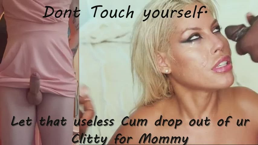Cum for Mommy without touching
