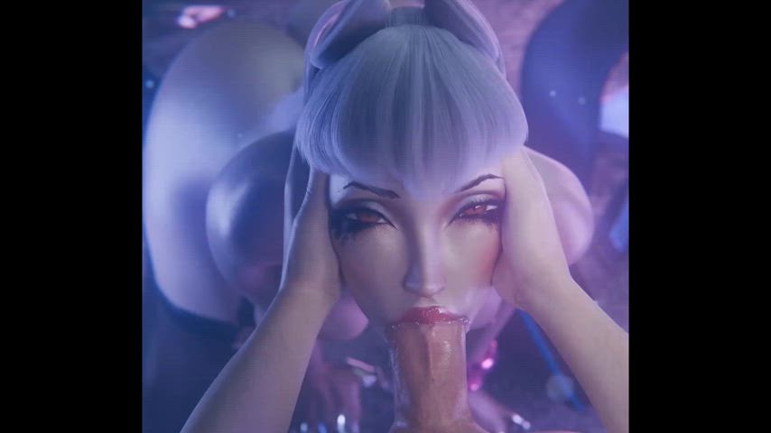 3d animation blowjob drool face fuck league of legends porn pov rule34 sloppy sucking